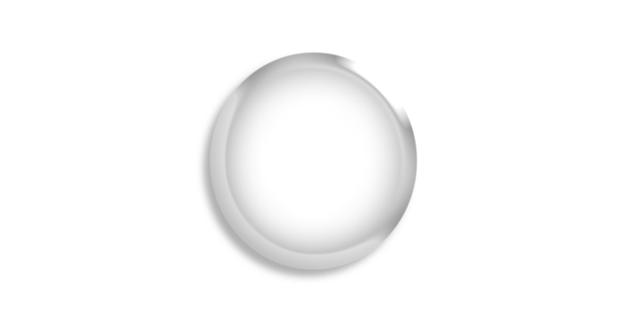 glass ball isolated on white