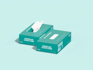 Tissue Box Mockup