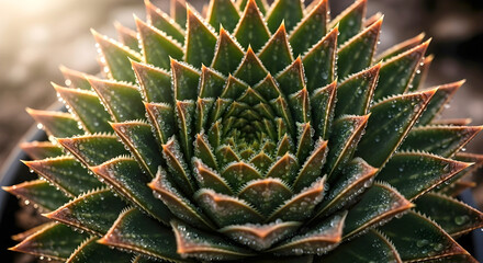 A close-up of a pine cone or artichoke, highlighting its fractal pattern.jpg