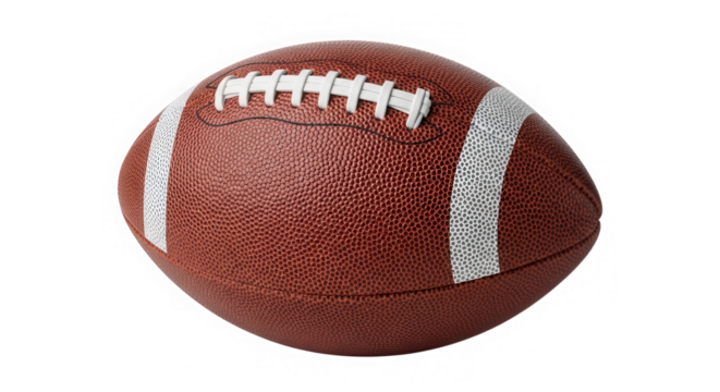 American football isolated on transparent background - Powered by Adobe