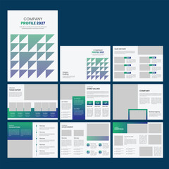 16 Page Company Profile Design