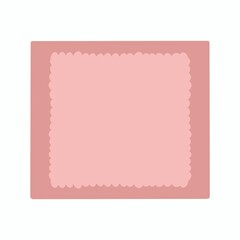 pink and white paper