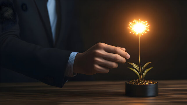 Dynamic financial data analysis on laptop screen shows modern charts and graphs, perfect for business presentations and investment strategies in a digital age