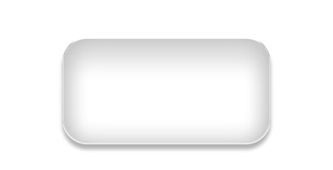 Glass Morphism. Transparent Glass Interface Button. design element. Plastic frame with Drop Shadow Effect