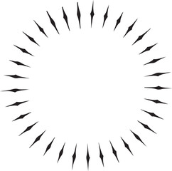 Abstract background vector illustration featuring a colorful sun-like circle pattern design ideal for business concept and decoration