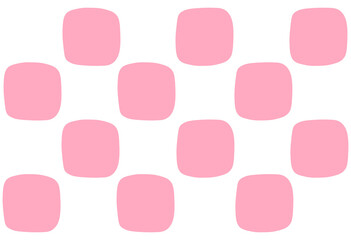 seamless pattern with pink squares