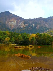 Obraz premium Mt.Bandai in Aizu