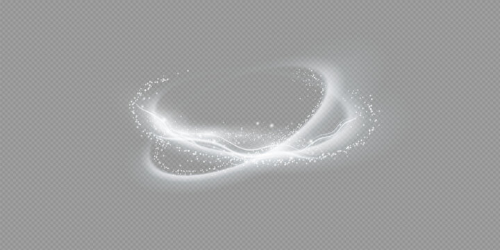 Texture of cold winter wind. Holiday vector snowstorm. Christmas cold snowstorm effect. Light effect for advertising.