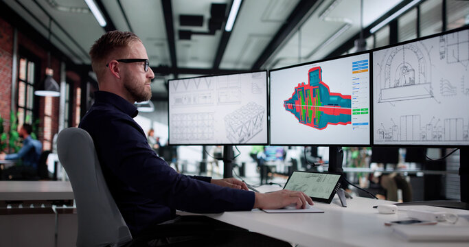 Innovative Mechanical Engineer Designs 3D CAD Model
