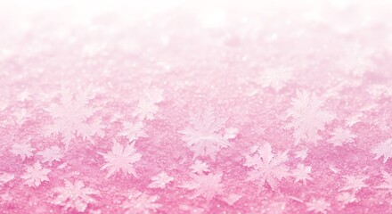 Obraz premium Pink Maple Leaf Background with Subtle Grunge Texture and Soft Focus Effect