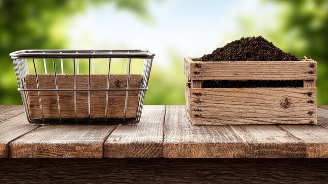 Soil Preparation - Comparing Soil in Containers for Gardening.