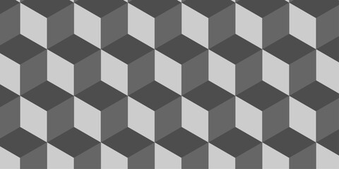 Abstract square dark black cubic square shape backdrop texture. cube geometric wall and floor vector diamond hexagon triangle wallpaper background.	