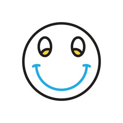 Multi color icon for smilies
