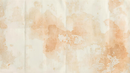 Vintage stained paper texture with aged appearance and warm tones wallpaper 4k, Generative AI