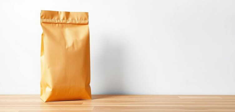 Vector template for die-cut paper bag mockup, customizable design,  resource,  foldable