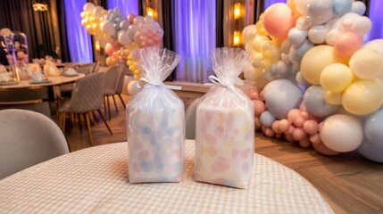 Balloon Art Installation Design with Modular Inflatable Structures for Event Decor