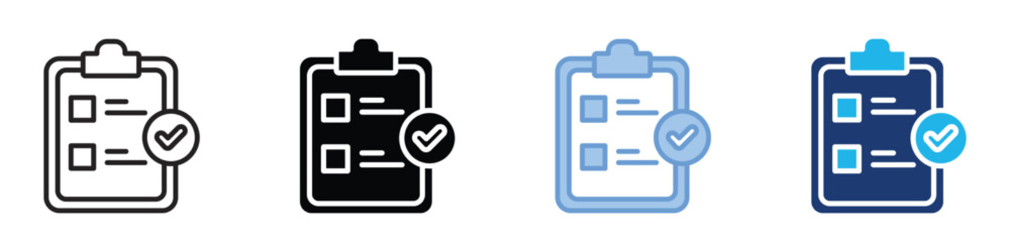 Standard icon set multiple style collection