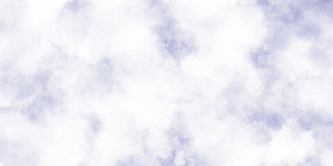 Abstract violet watercolor background subtle smoke texture dreamy indigo blue ink cloud wash on white paper surface.