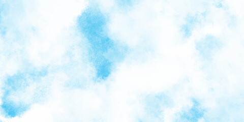 soft and cloudy white clouds on natural sky, Abstract light blue watercolor background with soft pastel clouds and white center delicate and ethereal composition evokes a sense of calm.	