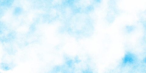 soft and cloudy white clouds on natural sky, Abstract light blue watercolor background with soft pastel clouds and white center delicate and ethereal composition evokes a sense of calm.	