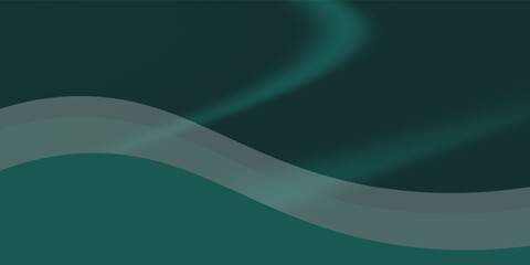 Dark teal green minimal banner calm , Noise intensive Holographic blend blurred smooth transitions tone empty presentation design , futuristic minimal modern luxury premium modern