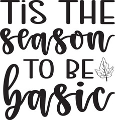 tis the season to be basic SVG