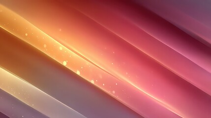 A vibrant abstract design featuring flowing gradients of pink, orange, and soft hues, evoking a sense of warmth and lightness, golden Christmas background