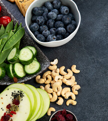 Healthy snack concept. Healthy lifestyle.