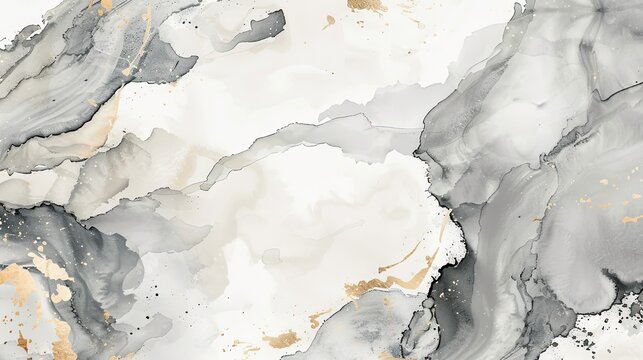 A dramatic abstract texture of cool charcoal gray and light dove white, resembling ink washing through water or a smoky explosion. A high-contrast, monochrome artistic background.