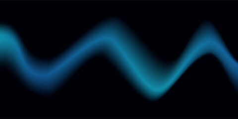 Color abstract gradient lights on black background, abstract blue and red simple abstract modern