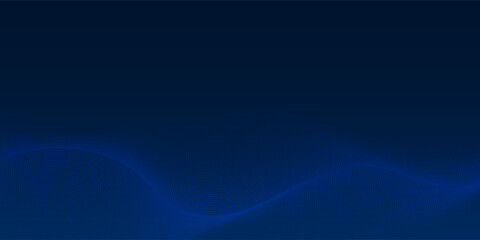 Dot blue background of points. Cyber particles. Big data stream simple modern abstract design