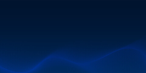 Dot blue background of points. Cyber particles. Big data stream simple modern abstract