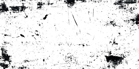 Grunge texture with ink splatters distressed brush strokes and rough distressed overlay background Perfect for overlay effects, vintage posters, album covers.