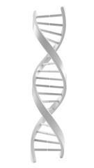 Three Dimensional Spiral DNA Helix Structure Representing Biological Genetics and Molecular Science