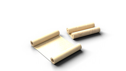 古文書 考古学 時代考証 シンボル 本 巻物 書籍 古書 影付き 透過影 半透明影 透過PNG	