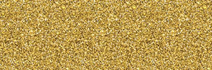 Abstract shiny gold glitter background. Bright substrate, a template for greeting cards, advertisements, invitations and any of your design.
