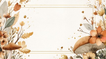 A handcrafted fall border where nature&rsquo;s whimsy meets quiet opulence.