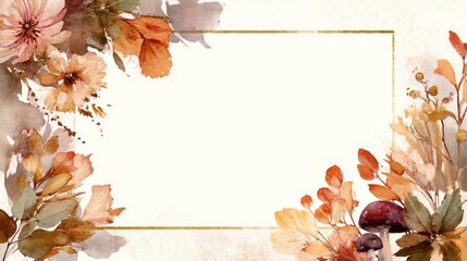 A handcrafted fall border where nature&rsquo;s whimsy meets quiet opulence.