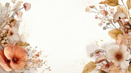 A handcrafted fall border where nature&rsquo;s whimsy meets quiet opulence.