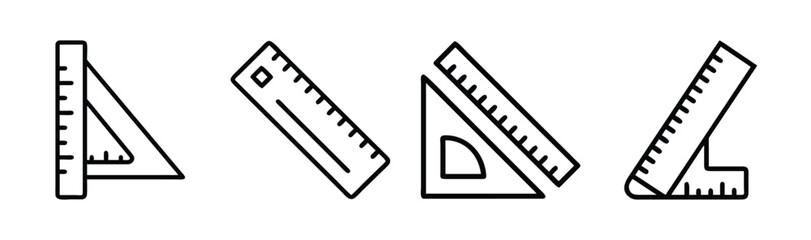 Scalable vector ruler illustration for measurement and design