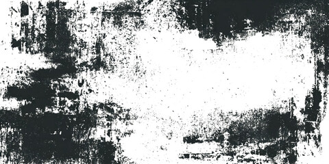Black and White Abstract Grunge Texture with Paint Splatter and Distress Overlay for Backgrounds vintage designs, urban posters, album covers.