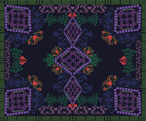 Art design, color in the dark 