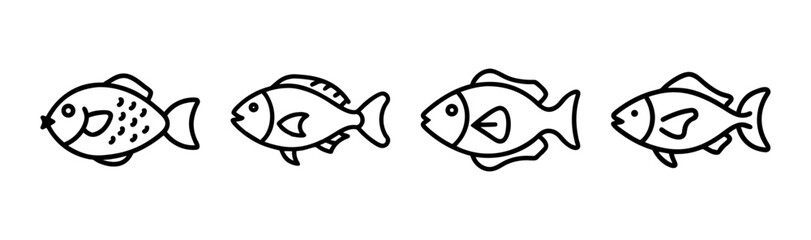 Colorful parrotfish illustration vibrant marine life vector art