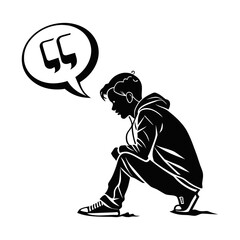 vector illustration of a man