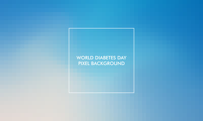 World Diabetes Day gradient pixel background Mesh good for poster, social media, background, wallpaper, banner