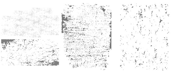 Grunge Urban Backgrounds set.Texture Vector.Dust Overlay Distress Grain ,Simply Place illustration over any Object to Create grungy Effect .abstract,splattered , dirty, texture for your design