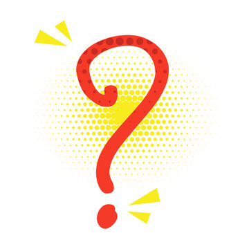 Comic Question Mark