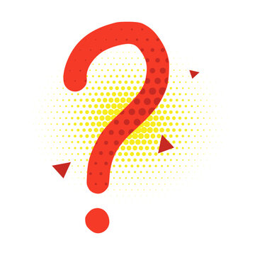 Comic Question Mark