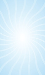 Vector Blue Light Sunburst Background