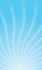 Vector Blue Light Sunburst Background